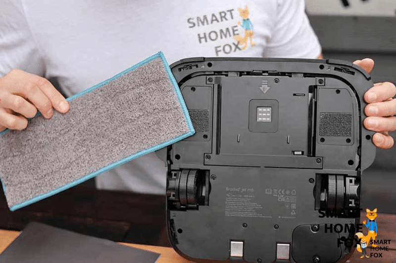 robot laveur irobot braava jet m6 conception